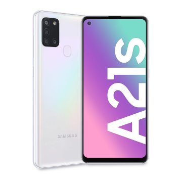 Samsung Galaxy A21s SM-A217F/DSN 16,5 cm (6.5") Doppia SIM Android 10.0 4G USB tipo-C 4 GB 128 GB 5000 mAh Bianco