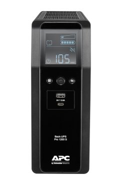 APC BACK UPS PRO BR 1200VA gruppo di continuità (UPS) A linea interattiva 1,2 kVA 720 W 8 presa(e) AC