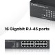 Zyxel GS1100-16 Non gestito Gigabit Ethernet (10/100/1000) Nero 8
