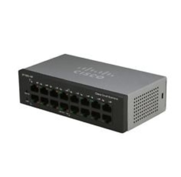 Cisco SF110D-16 Non gestito L2 Fast Ethernet (10/100) Nero
