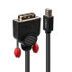 Lindy 41952 cavo e adattatore video 2 m Mini DisplayPort DVI-D Nero 2