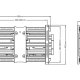 Multibrackets 2616 Supporto TV a parete 2,79 m (110