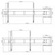 Multibrackets 2654 Supporto TV a parete 2,13 m (84