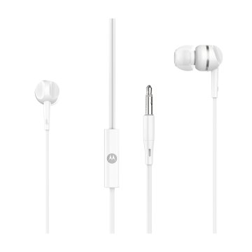Motorola Pace 105 Auricolare Cablato In-ear Musica e Chiamate Bianco