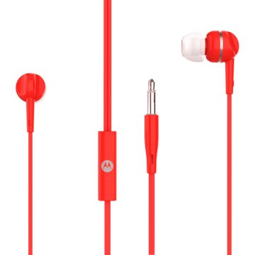 Motorola Pace 105 Auricolare Cablato In-ear Musica e Chiamate Rosso