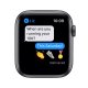 Apple Watch Nike Series 6 GPS, 44mm in alluminio grigio siderale con cinturino Sport Nike Antracite/Nero 6