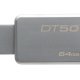 Kingston Technology DataTraveler 50 64GB unità flash USB USB tipo A 3.2 Gen 1 (3.1 Gen 1) Blu, Argento 3