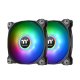 Thermaltake Pure Duo 12 Universale Ventilatore 12 cm Nero 2 pz 2