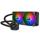 Thermaltake CL-W286-PL12SW-A sistema di raffreddamento per computer Processore Raffreddatore di liquidi tutto in uno Nero 1 pz 2