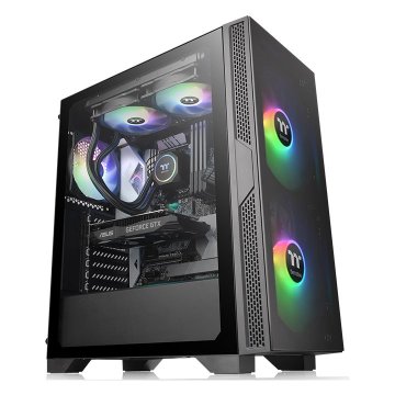 Thermaltake Versa T25 TG Midi Tower Nero