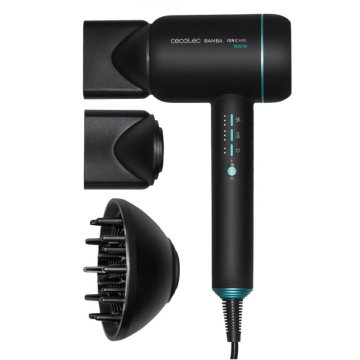 Cecotec Bamba IoniCare 6000 RockStar Ice asciuga capelli 1800 W Nero