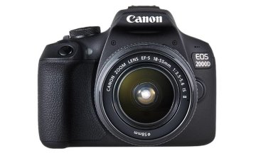 Canon EOS 2000D + EF-S 18-55mm f/3.5-5.6 IS II Kit fotocamere SLR 24,1 MP CMOS 6000 x 4000 Pixel Nero