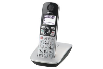 Panasonic KX-TGE510JTS telefono Telefono DECT Identificatore di chiamata Argento