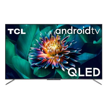 TCL 55C715 55 pollici QLED TV, 4K Ultra HD, Smart TV con sistema Android 9.0 (HDR 10+, Micro dimming, Dolby Vision-Atmos), Controllo Vocale Hands-Free, Design ultra sottile in alluminio e senza bordi,