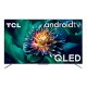 TCL 55C715 55 pollici QLED TV, 4K Ultra HD, Smart TV con sistema Android 9.0 (HDR 10+, Micro dimming, Dolby Vision-Atmos), Controllo Vocale Hands-Free, Design ultra sottile in alluminio e senza bordi, 2