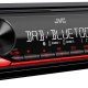 JVC KD-X272DBT Ricevitore multimediale per auto Nero, Rosso 350 W Bluetooth 3
