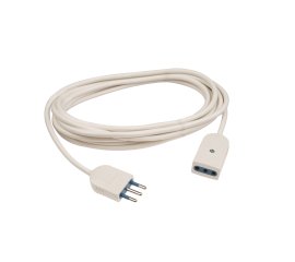 Poly Pool PP0382 prolunghe e multiple 5 m 1 presa(e) AC Interno Bianco