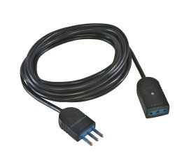 Poly Pool PP0382.1 prolunghe e multiple 5 m 1 presa(e) AC Interno Nero