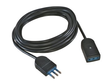 Poly Pool PP0381.1 prolunghe e multiple 3 m 1 presa(e) AC Interno Nero