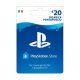 Sony Playstation Live Cards Hang 20 Euro Videogioco Cartolina 2