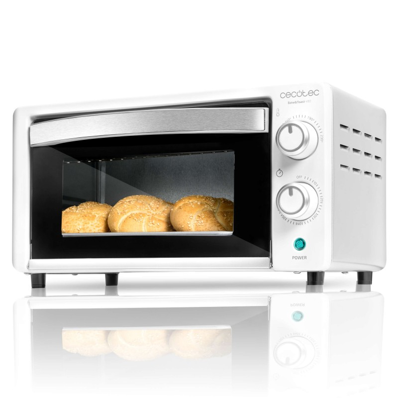 02206 - Cecotec BAKE&TOAST 490 10 L 1000 W Bianco Grill - Forno microonde -  Cottura cibi - Negozi Elettronica Roma - Radionovelli