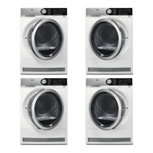 Asciugatrice AEG Series 9000 9kg A+++ - Pompa Di Calore, Bianco, Libera Installazione