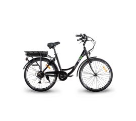 EMG Jammy - telaio in acciaio 17", ruote 26", freno V-brake a/p, cambio Shimano, potenza 250W, batteria 36V 10Ah