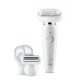 Braun Silk-épil 9 Flex 9-030 - Epilatore Elettrico Donna Bianco/Oro Con Testina Flessibile Per Un’Epilazione Più Semplice 3