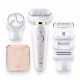 Braun Silk-épil 9 Flex 9-030 - Epilatore Elettrico Donna Bianco/Oro Con Testina Flessibile Per Un’Epilazione Più Semplice 10