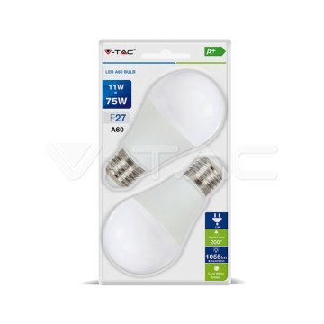 V-TAC VT-2111 lampada LED Bianco caldo 2700 K 11 W E27 F