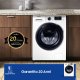 Samsung WW8NK62E0RW/ET lavatrice slim a caricamento frontale Addwash™ 8 kg Classe C 1200 giri/min, Porta nera old + panel nero 10