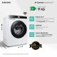 Samsung WW90T554DAE/S3 lavatrice a caricamento frontale Addwash™ 9 kg Classe A 1400 giri/min, Porta nera + Panel nero 3