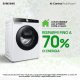 Samsung WW90T554DAE/S3 lavatrice a caricamento frontale Addwash™ 9 kg Classe A 1400 giri/min, Porta nera + Panel nero 8