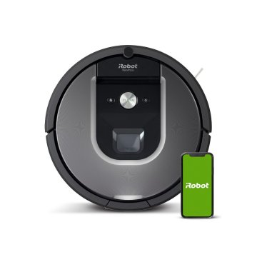 iRobot Roomba 975 aspirapolvere robot 0,6 L Senza sacchetto Grigio