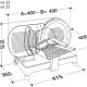 RGV Olimpia 25 GL affettatrice Elettrico 140 W Alluminio 5