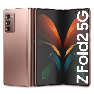Samsung Galaxy Z Fold2 5G , ext.6.2”/int. 7.6”, 256GB, RAM 12GB, NanoSIM, Android 10, Mystic Bronze
