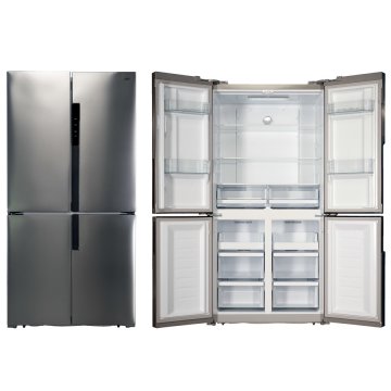 GRF Cross Door CB91832X frigorifero side-by-side Libera installazione 451 L F Acciaio inossidabile