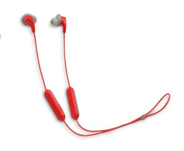 JBL Endurance RUN Auricolare Wireless A clip Sport Bluetooth Rosso