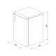 Smeg CV102F congelatore Congelatore verticale Sottopiano 85 L F Bianco 3