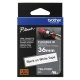 Brother TZE-FX261 nastro per etichettatrice Nero su bianco 4