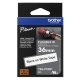 Brother TZE-FX261 nastro per etichettatrice Nero su bianco 5