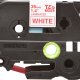 Brother TZE-262 nastro per etichettatrice Rosso su bianco 5