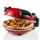 Ariete 909/10 Pizza in 4’ Minuti, Forno per pizza, 1200 W, 5 livelli di cottura, Temperatura Max 400°C, Pietra refrattaria anti-aderente, Rosso 2