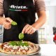 Ariete 909/10 Pizza in 4’ Minuti, Forno per pizza, 1200 W, 5 livelli di cottura, Temperatura Max 400°C, Pietra refrattaria anti-aderente, Rosso 4