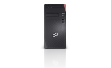 Fujitsu ESPRIMO P9010 Intel® Core™ i9 i9-10900 8 GB DDR4-SDRAM 512 GB SSD Windows 10 Pro Desktop PC Nero, Rosso, Argento