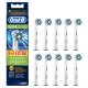 Oral-B CrossAction Testine di ricambio per spazzolino 8 + 2 Extra 2