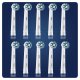 Oral-B CrossAction Testine di ricambio per spazzolino 8 + 2 Extra 11