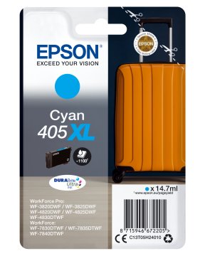 Epson Singlepack Cyan 405XL DURABrite Ultra Ink