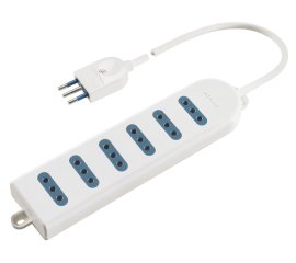 Poly Pool PP0396Q prolunghe e multiple 1,5 m 6 presa(e) AC Interno Bianco