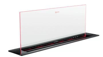 Neff I88WMM1S5 cappa aspirante Integrato Nero, Trasparente 775 m³/h